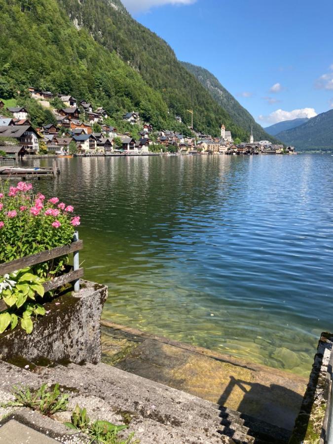 Hallstatt Lakeside Top 2 - Zimmer Mit Gartenzugang Bagian luar foto