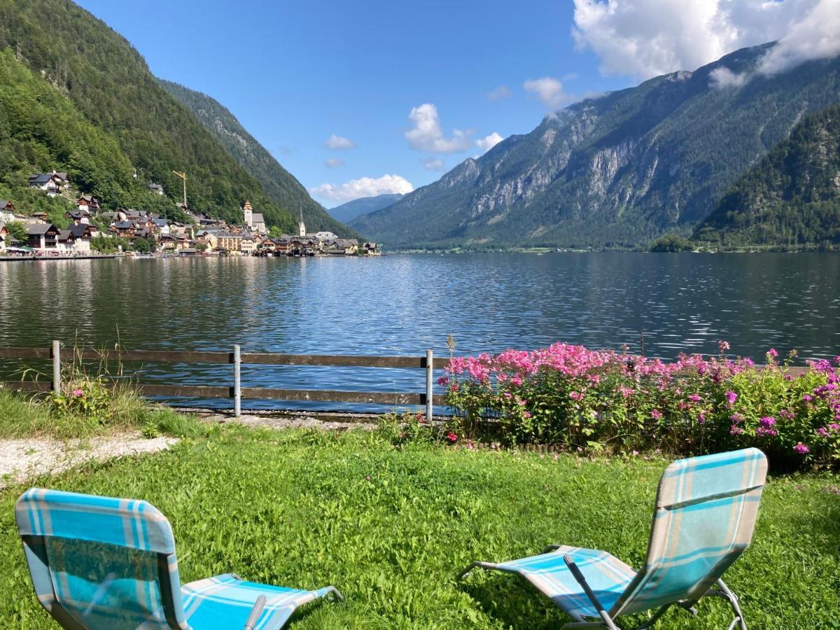 Hallstatt Lakeside Top 2 - Zimmer Mit Gartenzugang Bagian luar foto