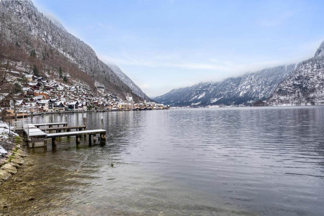 Hallstatt Lakeside Top 2 - Zimmer Mit Gartenzugang Bagian luar foto