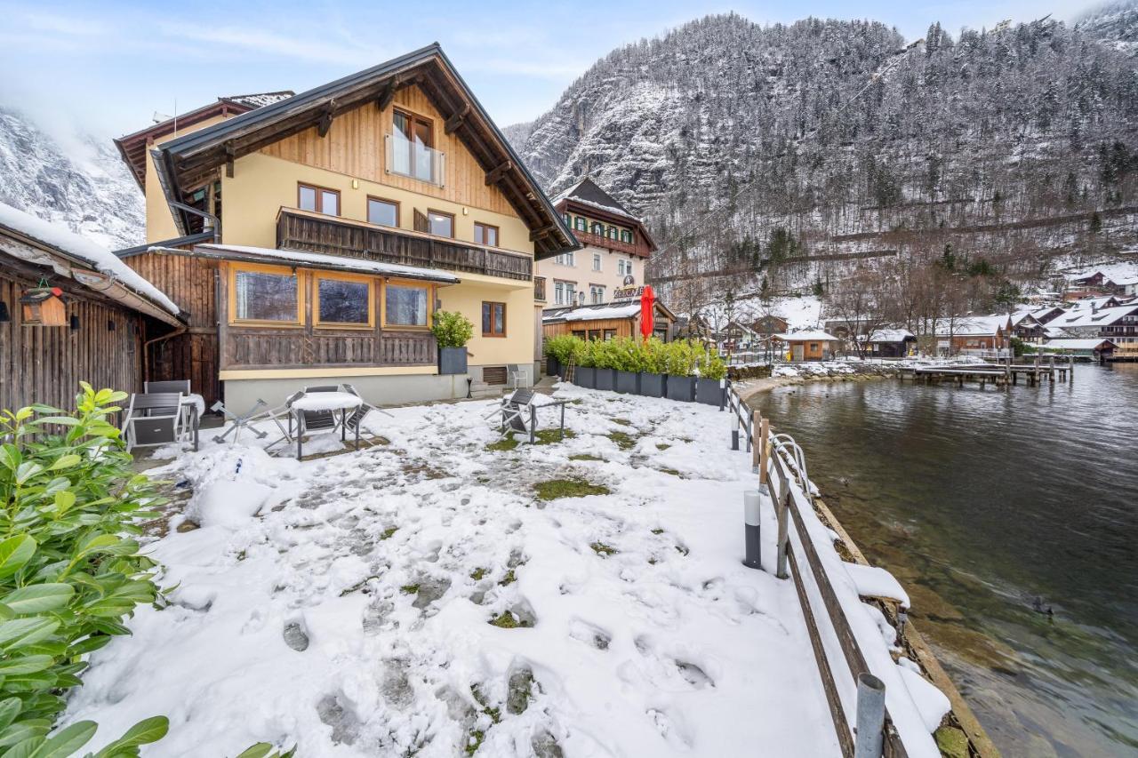 Hallstatt Lakeside Top 2 - Zimmer Mit Gartenzugang Bagian luar foto